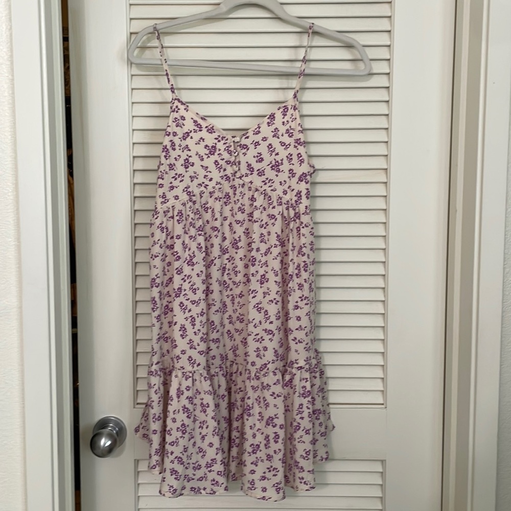Pink Lily Tiered Dress Small
